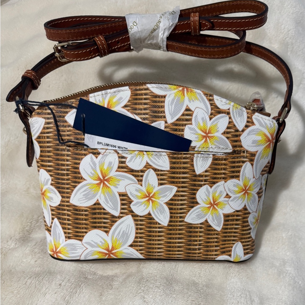 🌸Dooney & Bourke Floral Crossbody Bag NEW - Picture 3 of 5